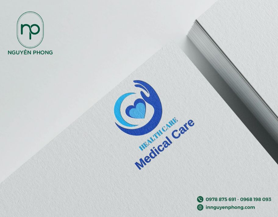 Logo y tế in đẹp 